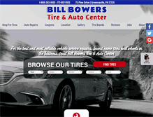 Tablet Screenshot of bowerstire.net